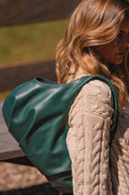 Velara Small Slouchy Leather Tote-0