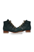 Wild Rose Leather Ankle Booties-4
