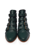Wild Rose Leather Ankle Booties-2