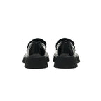 British Style Glossy Leather Loafers-2