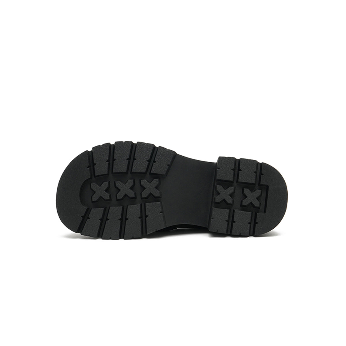 Chunky Heel Buckled Platform Loafers-3
