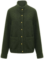Classic Green Wool Coat