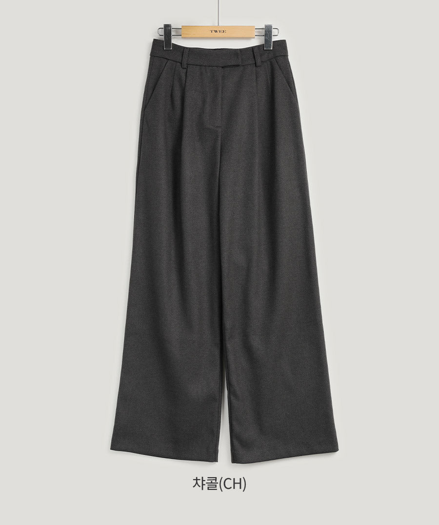[TWEE] Benico One-Tuck Wide Slacks