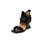 Edgy Ankle Wrap Wedges-1