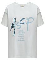 Embroidered White Short Sleeve MSCP-3