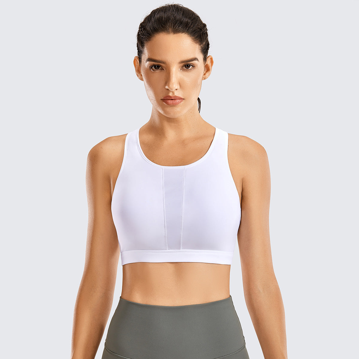 Everyday Performance High Support Wireless White Sports Bra