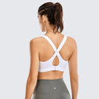 Everyday Performance High Support Wireless White Sports Bra