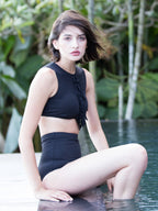 Halter Top High Waist Sports Bikini-1