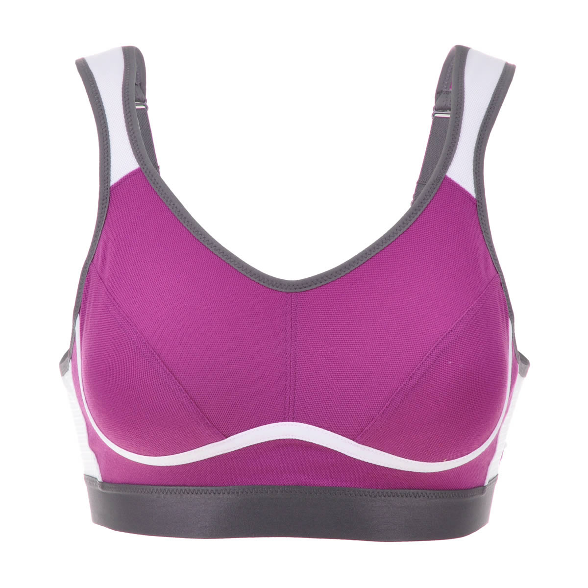 High Impact Bounce Control Wireless Workout Sports Bra-3
