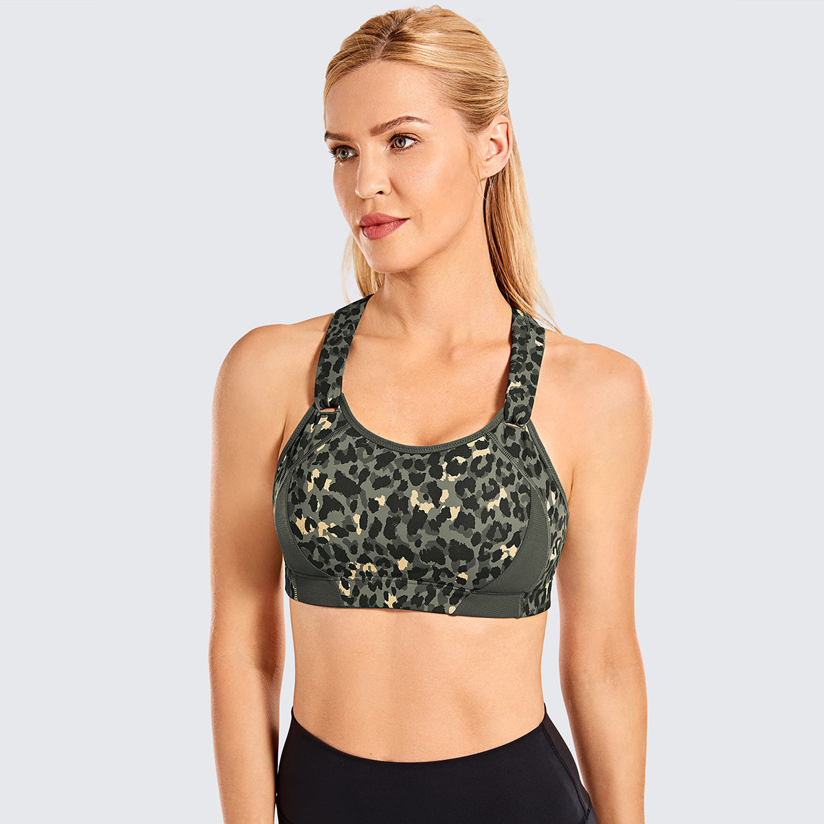 High Impact Lightly Padded Wireless Active Bra