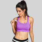 High Impact Lightly Padded Wireless Performance Bra-0