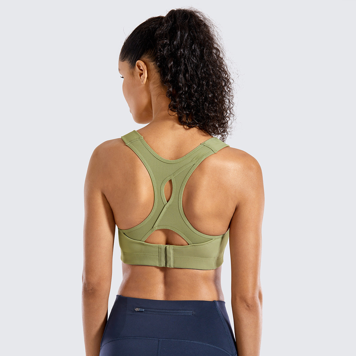 High Impact Lightly Padded Wireless Sports Bra