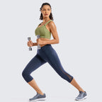 High Impact Lightly Padded Wireless Sports Bra-2