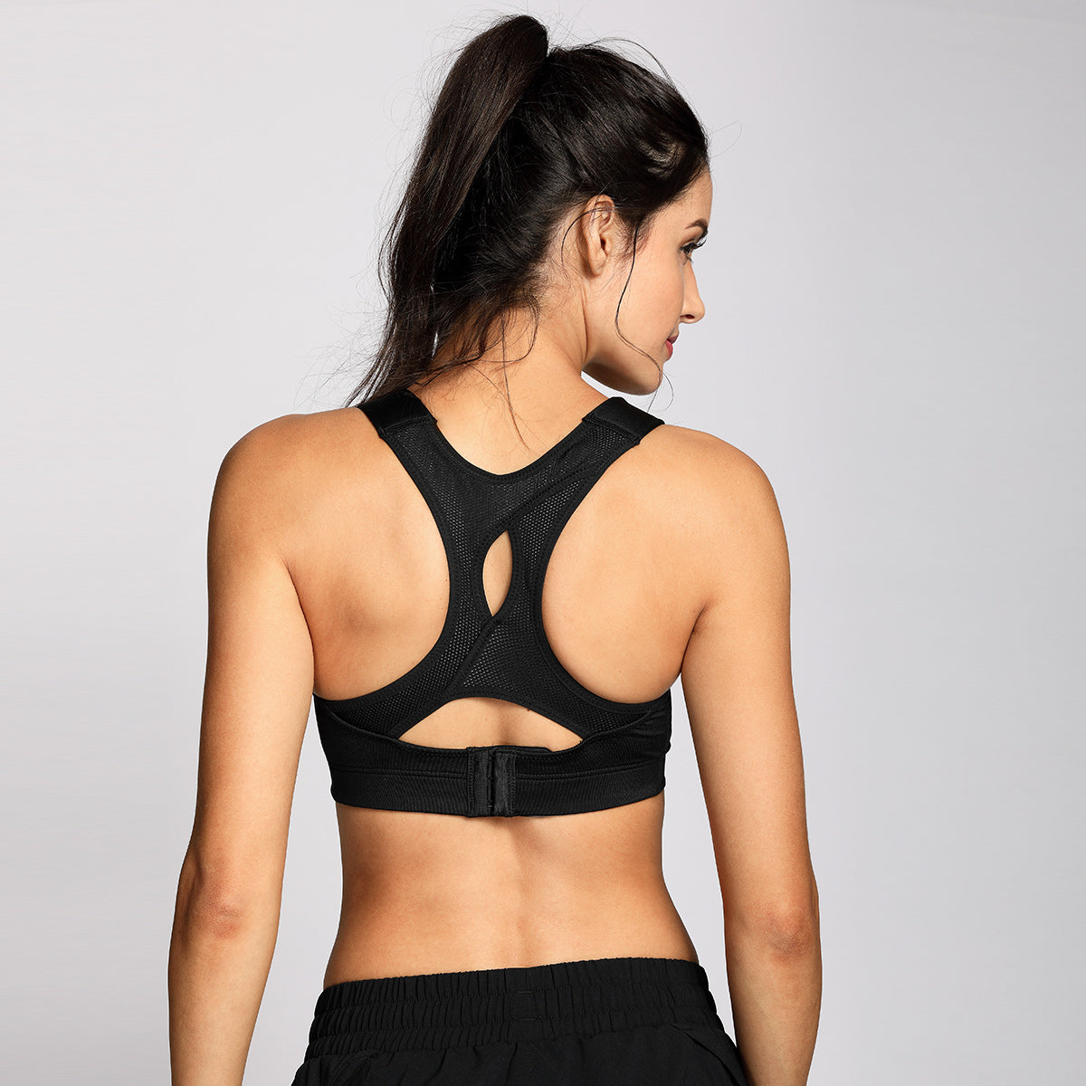 High Impact Lightly Padded Wireless Workout Bra