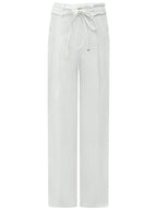 High-Waist White Wide-Leg Jeans-3