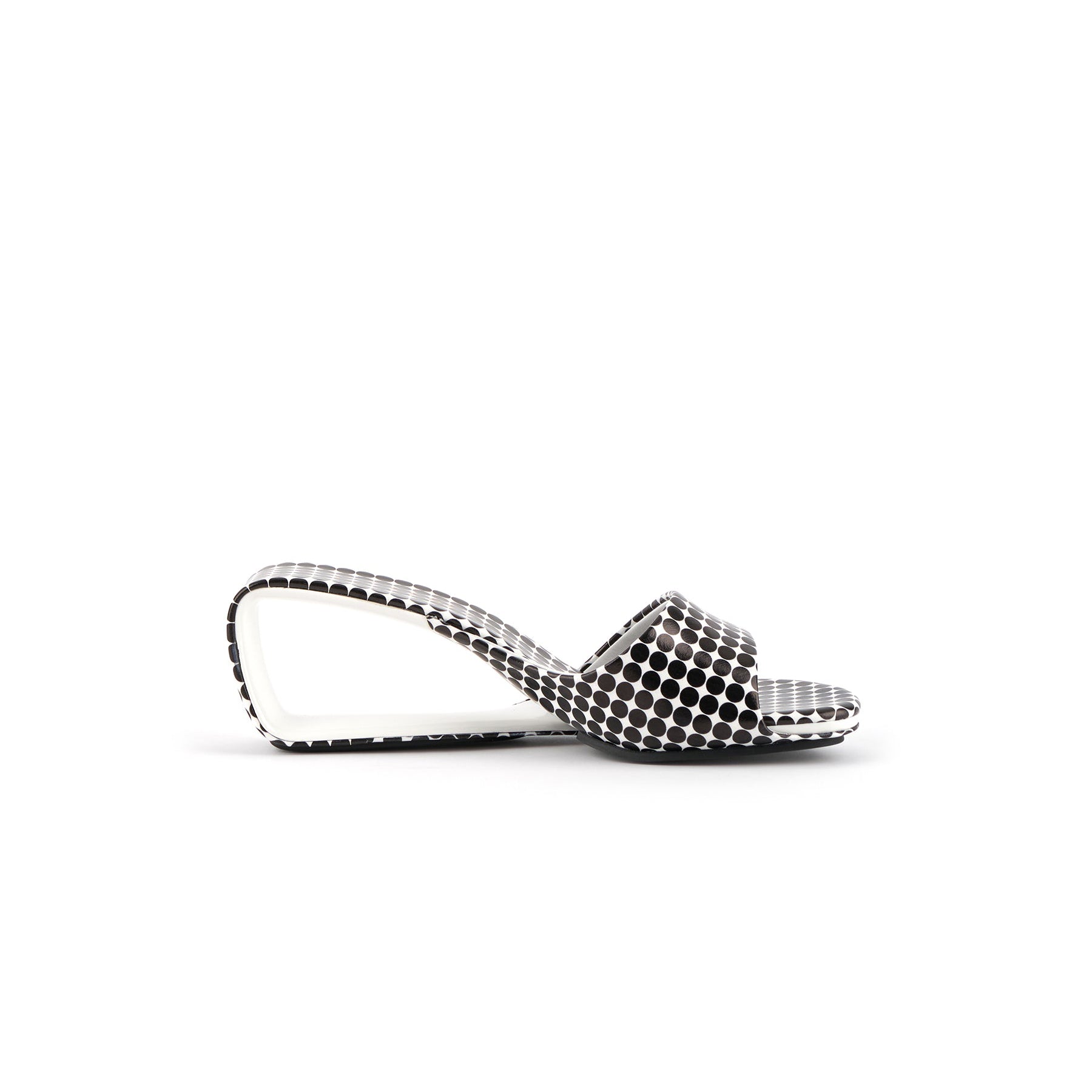 Hollow Low Heel Slip-On Mules-2