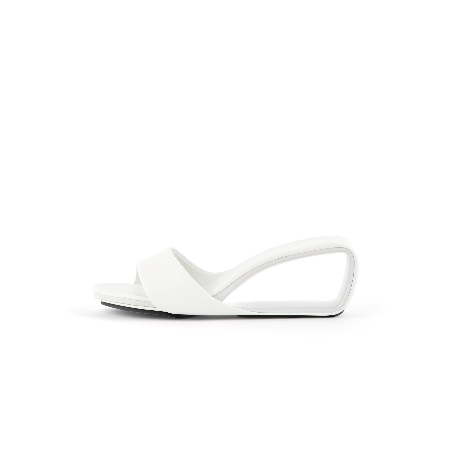 Hollow Low Heel Slip-On Mules-8