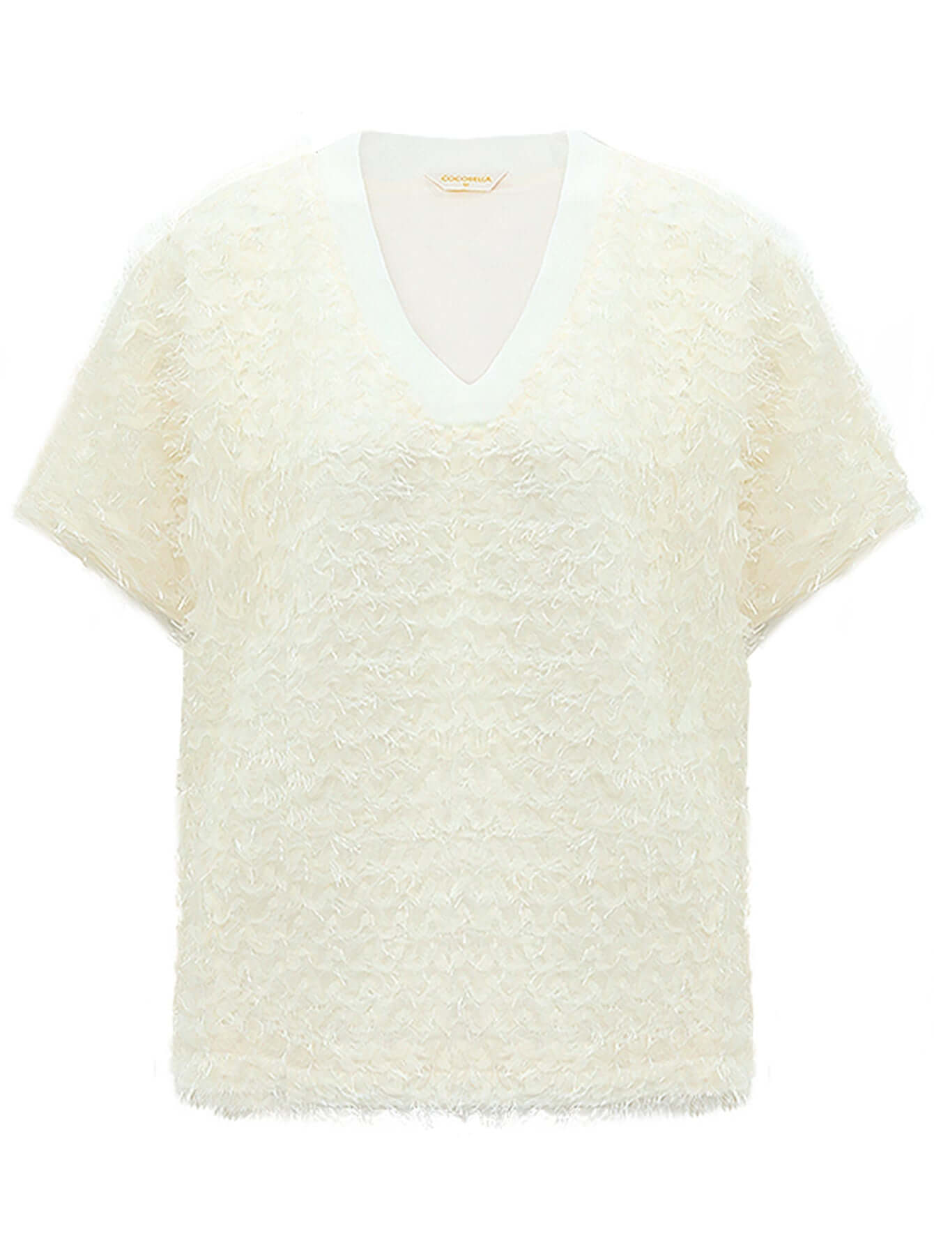 Ivory Blossom Blouse-3