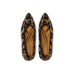 Leopard Print Pointed Toe Work Shoes-4