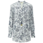 Lily Island Flimsy V-neck Floral Shirt-3