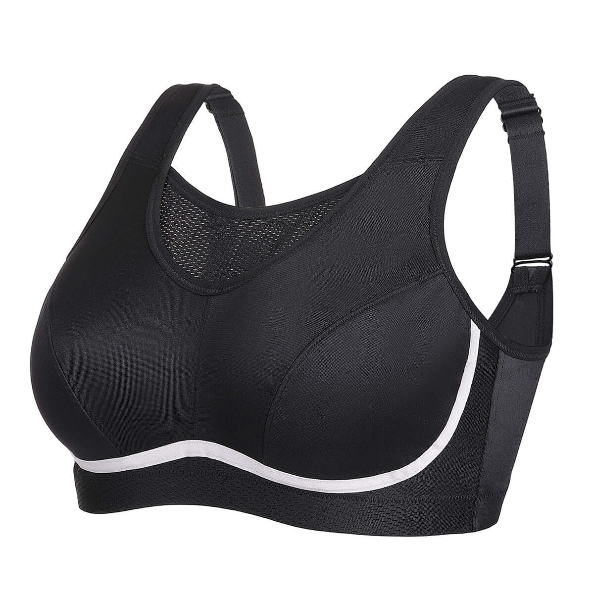 Max Comfort Lightweight Mesh Planel Full Cup Sports Bra