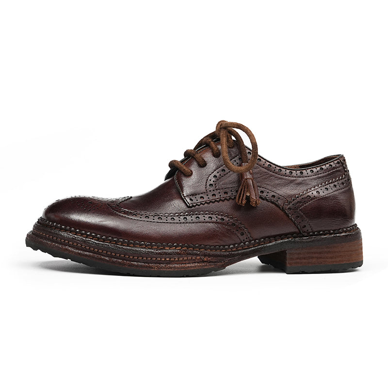 Men's All-Terrain Heritage Brogue Derby Shoes-6