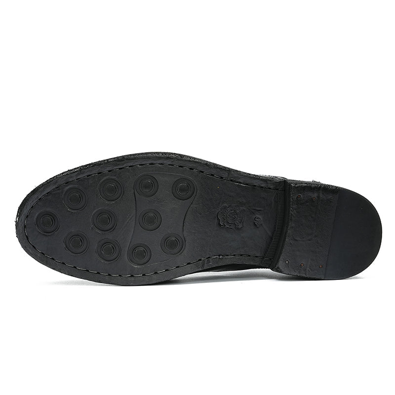 Men’s Legacy Handmade Cowhide Oxford Lace Up Shoes-3