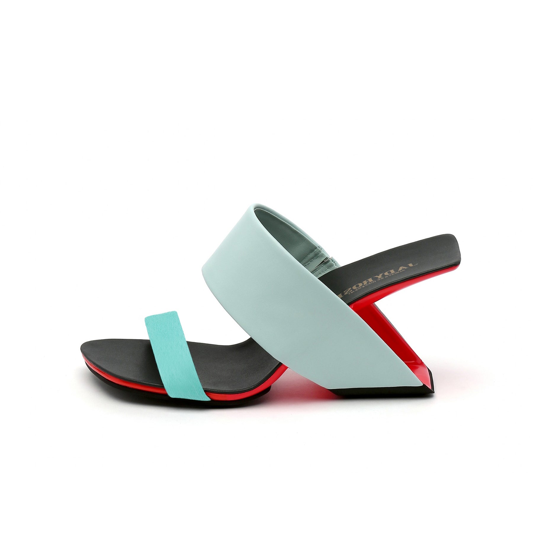 Fun Multicolor Open Toe Wedges-5