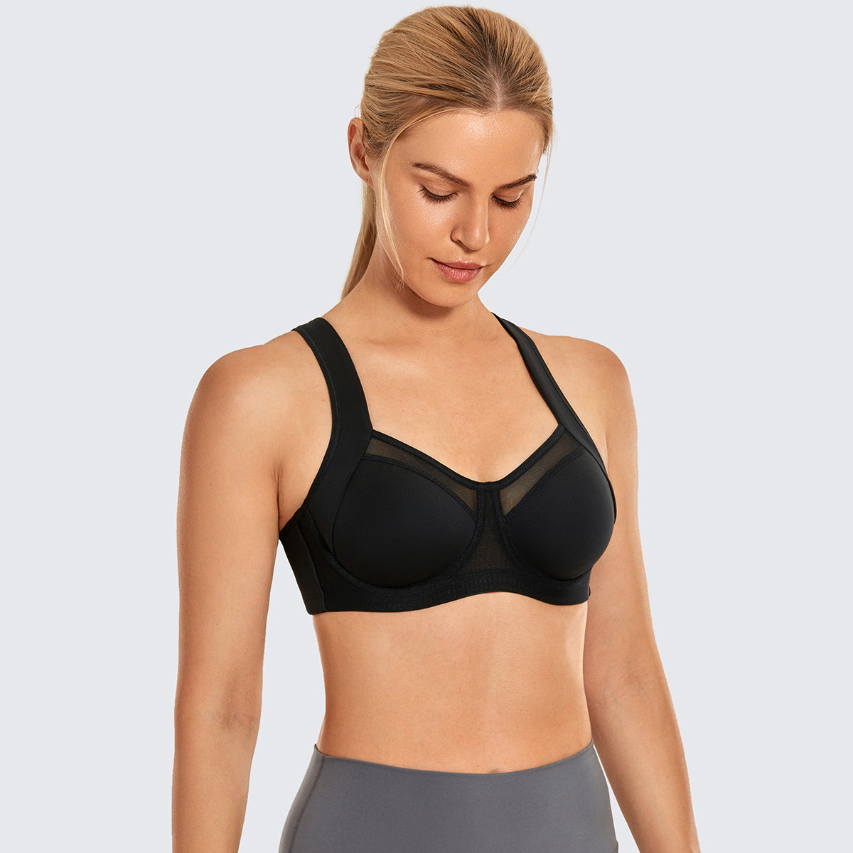 No Bounce High Support Running Bra