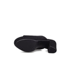 Open Toe Platform Mules-4