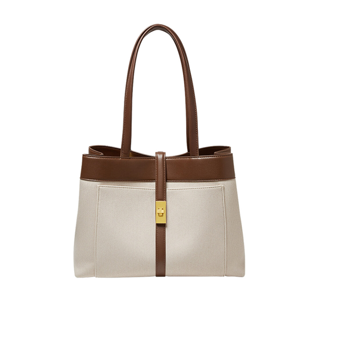 Oregon Metro Leather Buckle Strap Tote Bag-5