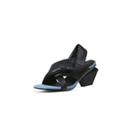 Padded Wrap Slingback Mules-1