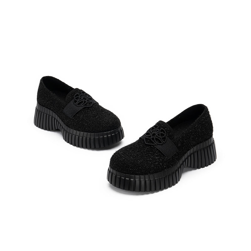 Paris Platform Block Heel Loafers-1