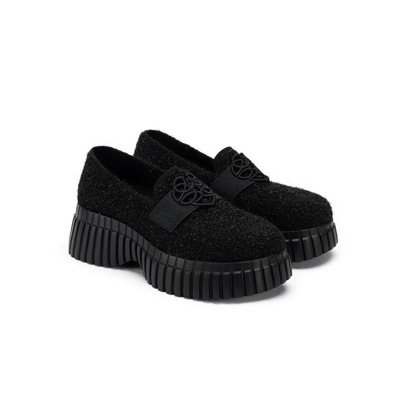 Paris Platform Block Heel Loafers-2