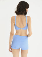 Pastel Collection Two-piece Bikini with Boyleg Shorts-2