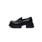Platform Heeled Loafers-0