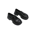 Platform Heeled Loafers-3