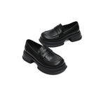 Platform Heeled Loafers-4