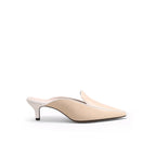 Pointed Toe Kitten Mules-2