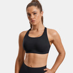 Power On Molded Cup Strappy Racerback Wireless Bra-0