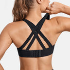 Power On Molded Cup Strappy Racerback Wireless Bra