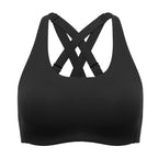 Power On Molded Cup Strappy Racerback Wireless Bra