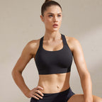 Power On Racerback High Impact Adjustable Padded Wireless Bra