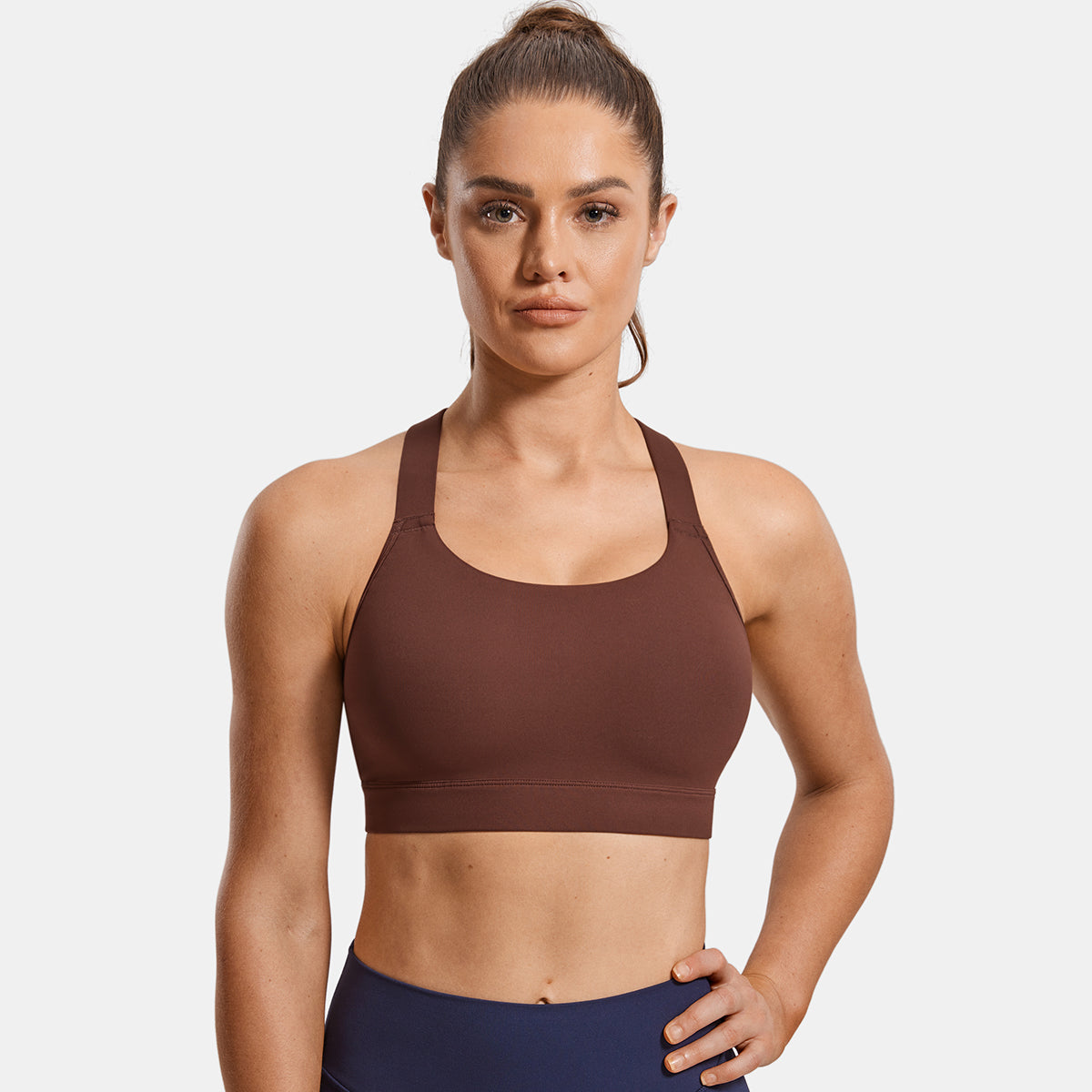 Power On Racerback High Impact Adjustable Padded Wireless Bra