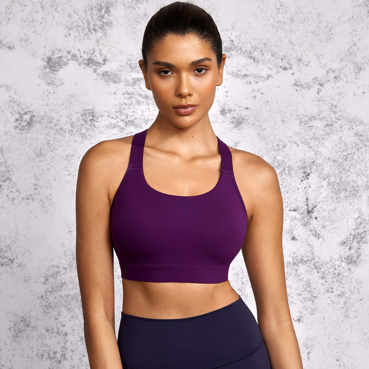 Power On Racerback High Impact Adjustable Padded Wireless Bra