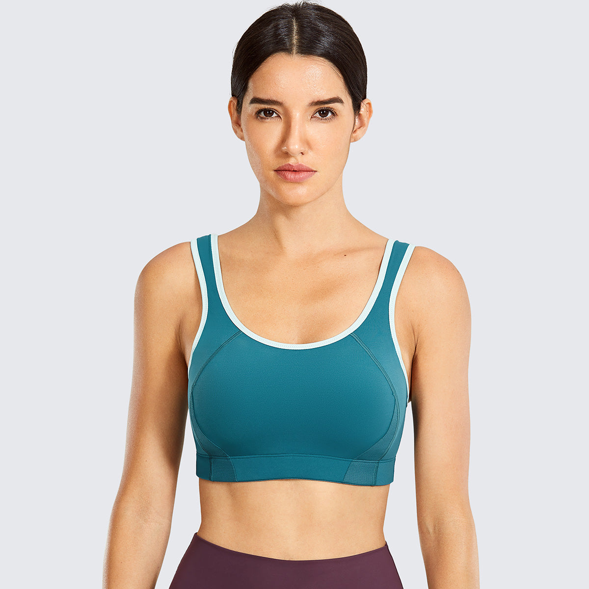 Quick Dry High Impact Padded Wireless Active Bra
