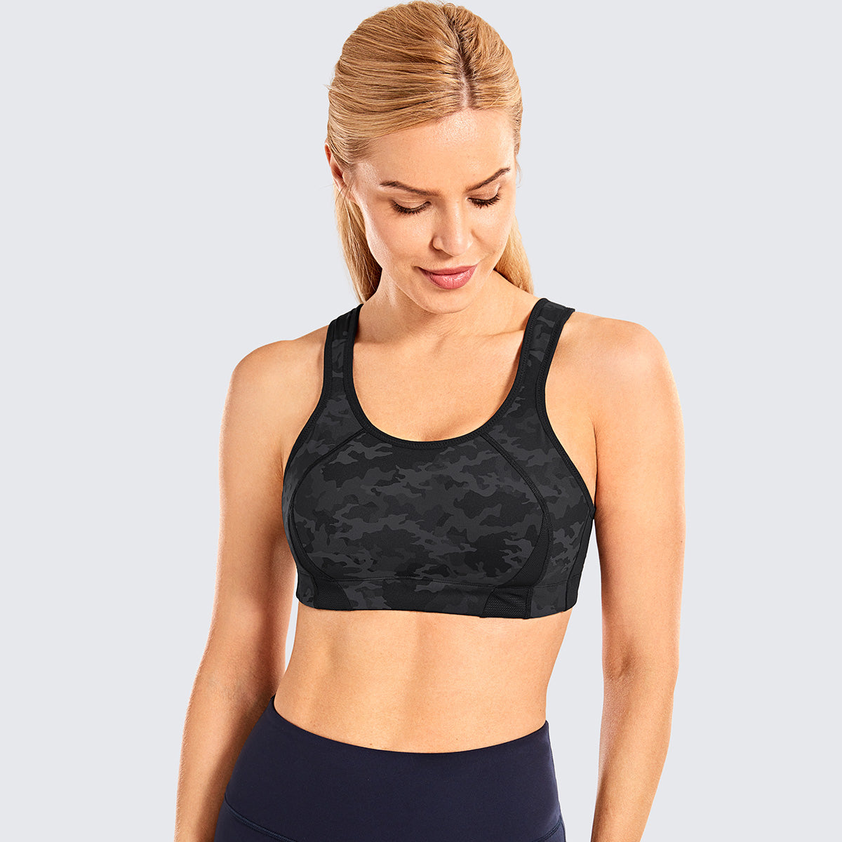 Quick Dry High Impact Padded Wireless Active Bra
