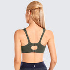 Quick Dry High Impact Padded Wireless Athletic Bra