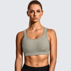 Quick Dry High Impact Padded Wireless Sports Bra