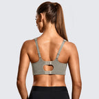 Quick Dry High Impact Padded Wireless Sports Bra-2